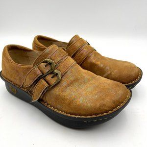 Algeria ALL-684x Alli Desert Essence Slip On Clogs Sz 37 (US7-7.5)